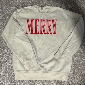 Merry Beige Sweater